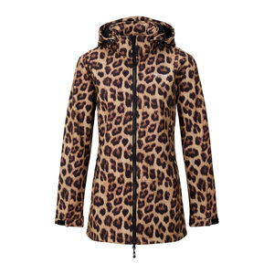 Nordberg Nordberg Doriene - Softshell Outdoorjas Dames - Tiger Taupe - Maat M