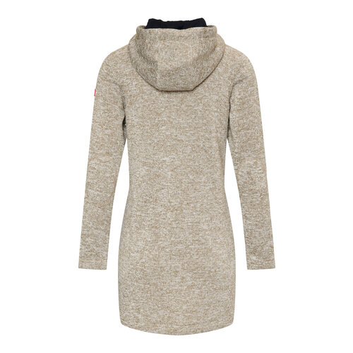 Nordberg Nordberg Ada Fleece Vest - Dames - Taupe Melange - Maat 3XL