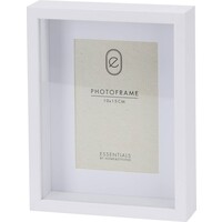 Fotorahmen MDF Weiß - 17 x 22 cm