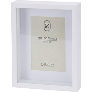 Cadre photo MDF Blanc - 17 x 22 cm