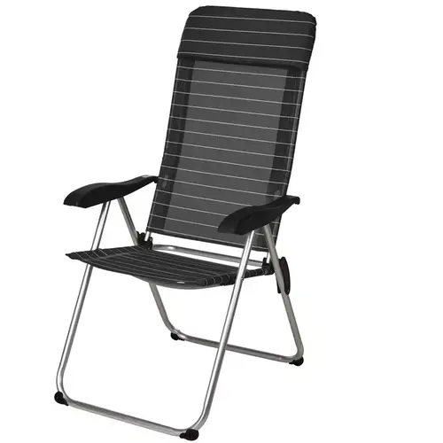 Campingstuhl Grau - 69 x 58 x 111 cm Campingstuhl Grau - 69 x 58 x 111 cm