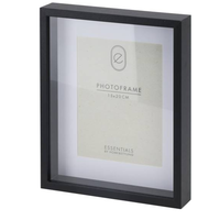 Photo frame MDF Black 15 x 20 cm
