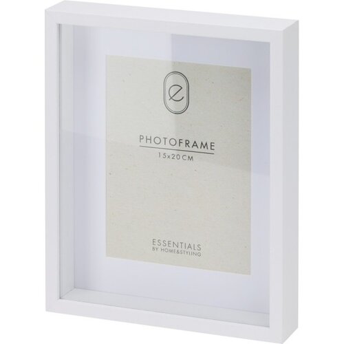 Photo frame MDF White 15 x 20 cm Photo frame MDF White 15 x 20 cm