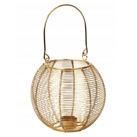 Metalllaterne 18 x 18 cm