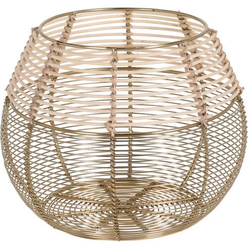 Tealight holder 14 x 19 cm Gold Tealight holder 14 x 19 cm Gold
