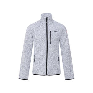 Nordberg Outdoor Chaleco polar Nordberg Frank para hombre, azul claro jaspeado, talla 4XL