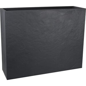 EDA Planter - Flower box - 63L - 29.5 x 99.5 x 78.5 cm - Anthracite