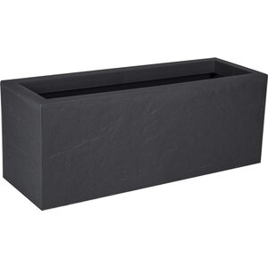 EDA Planter - Flower box - 57L - 79.5 x 29.5 x 29.5 cm - Anthracite