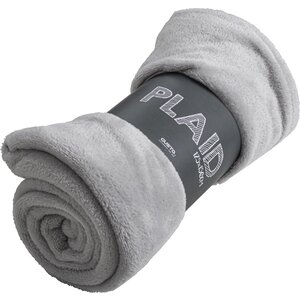 Gusta Gusta Fleece Plaid 125 x 150 cm - Grijs