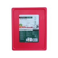 Schneidebrett Rot 32 x 26 x 1,8 cm