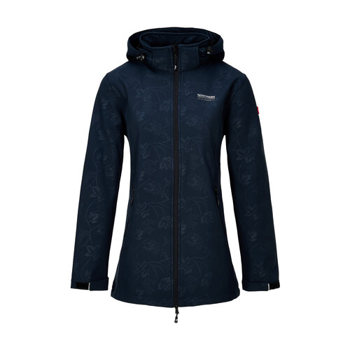 Nordberg Nordberg Leaf - Softshell Outdoorjacke Damen - Navy - Größe XL Nordberg Nordberg Leaf - Softshell Outdoorjacke Damen - Navy - Größe XL