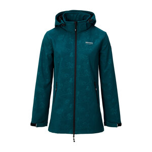 Nordberg Nordberg Leaf - Softshell Outdoorjacke Damen - Lagoon - Größe XL