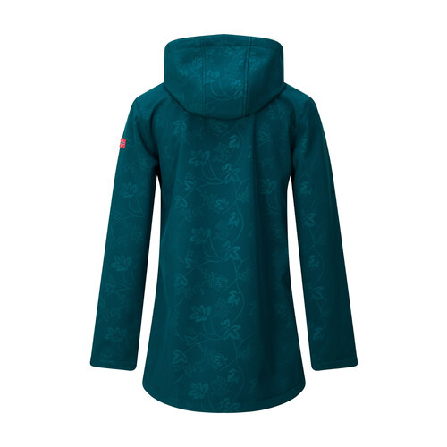Nordberg Nordberg Leaf - Softshell Outdoorjacke Damen - Lagoon - Größe XL
