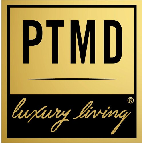 PTMD PTMD Helly Vase – 14 x 14 x 34 cm – Keramik – Gold