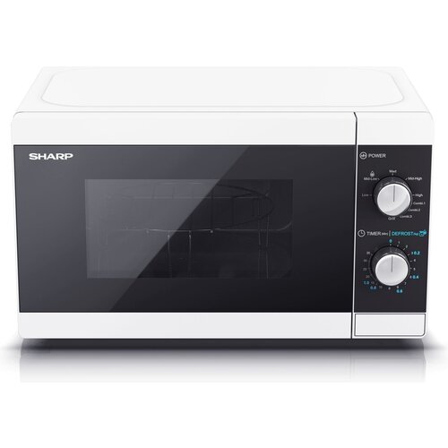 Sharp Sharp YC-MG01E-W microwave and grill - 800W - 20 liters - white