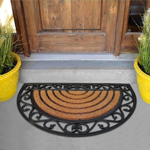 Hamat DOORMAT BROSSE Half-Round 45x75cm Hamat DOORMAT BROSSE Half-Round 45x75cm