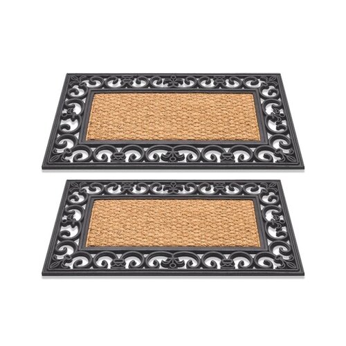 Hamat Set mit 2 Stück Hamat Fußmatte Gazelle 45x75cm Hamat Set mit 2 Stück Hamat Fußmatte Gazelle 45x75cm