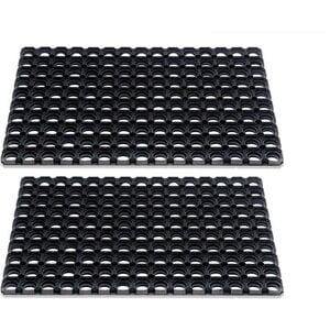 Hamat Juego de 2 felpudos Hamat / Ringmat Domino 40x60cm