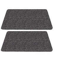 Set van 2 stuks Hamat Deurmat / Droogloopmat Aqua Stop Antraciet 50x80cm