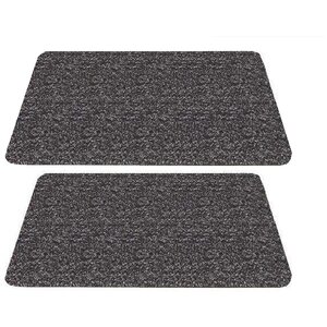 Hamat Ensemble de 2 pièces hamat paillance / droogloopmat aqua stop anthracite 50x80cm Hamat Ensemble de 2 pièces hamat paillance / droogloopmat aqua stop anthracite 50x80cm
