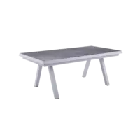 Tuintafel Lessina Uitschuifbaar 200-260 x 100 cm - Beige