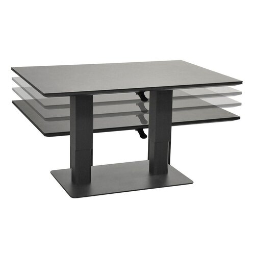 Mondial Living Lounge set / Corner set Grace Anthracite 5-piece -  220 x 282 cm