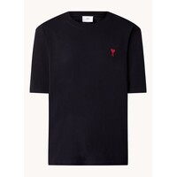 AMI Heart Logo T-Shirt Black - Maat XL
