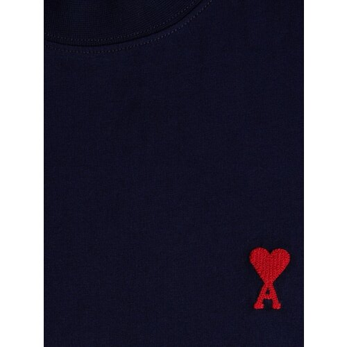 T-shirt AMI Heart Logo Bleu marine - Taille XL T-shirt AMI Heart Logo Bleu marine - Taille XL