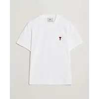 AMI Herz-Logo T-Shirt Weiß - Größe XL