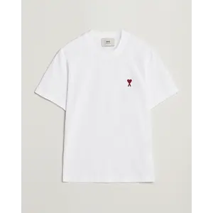 AMI Herz-Logo T-Shirt Weiß - Größe XL