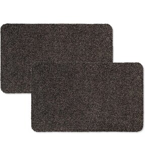 Hamat Set of 2 pieces Hamat Doormat Majestic 50x80 cm Taupe Hamat Set of 2 pieces Hamat Doormat Majestic 50x80 cm Taupe