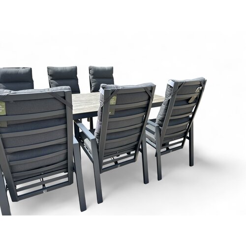 Mondial Living Palazzo garden table 240 x 100 cm - Glass table top Mondial Living Palazzo garden table 240 x 100 cm - Glass table top