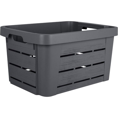 EDA Speicherbox Anthrazit 30 Liter - 46 x 34 x 25 cm EDA Speicherbox Anthrazit 30 Liter - 46 x 34 x 25 cm