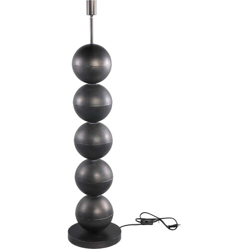 PTMD PTMD Vloerlamp Lonza Zwart - Ø25 x 109 cm PTMD PTMD Vloerlamp Lonza Zwart - Ø25 x 109 cm