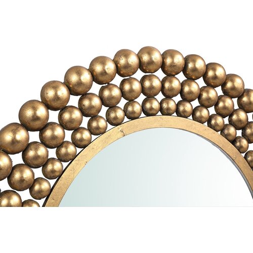 PTMD PTMD Spiegel Zenno Goud - Ø53,5 cm PTMD PTMD Spiegel Zenno Goud - Ø53,5 cm