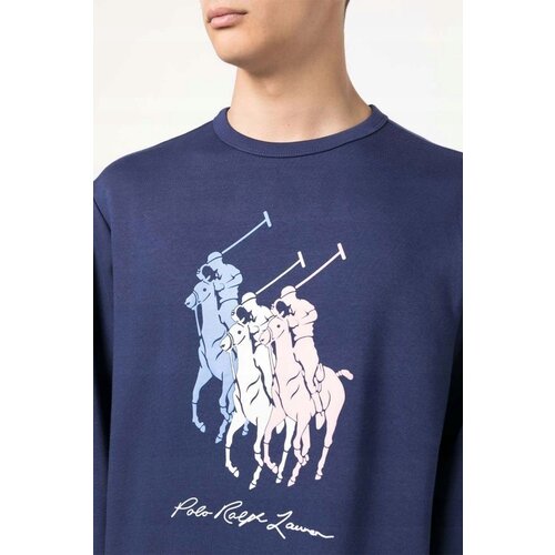 Ralph Lauren Ralph Lauren Pullover mit drei Ponys – Blau – Größe XL