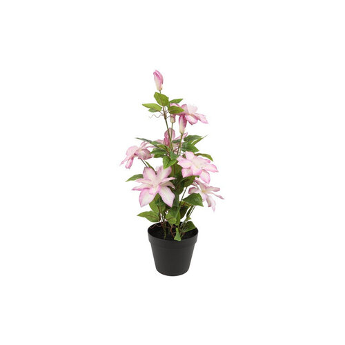 Countryfield Clématite artificielle Countryfield rose - 20 x 20 x 58 cm Countryfield Clématite artificielle Countryfield rose - 20 x 20 x 58 cm