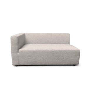 Mondial Living Ensemble de jardin Burano Elements toutes saisons gris/beige - Canapé RA