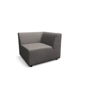 Mondial Living Burano Elements Garden Set All-Weather Anthracite - Corner Section