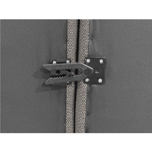 Mondial Living Burano Elements Tuinset All-Weather Antraciet - Hoekdeel Mondial Living Burano Elements Tuinset All-Weather Antraciet - Hoekdeel