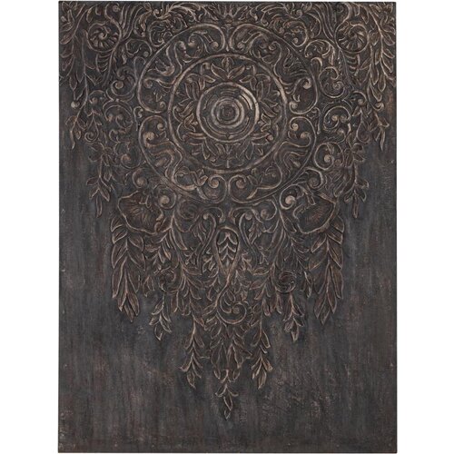 PTMD Décoration murale PTMD MDF - Gris - 90 x 3 x 120 cm PTMD Décoration murale PTMD MDF - Gris - 90 x 3 x 120 cm