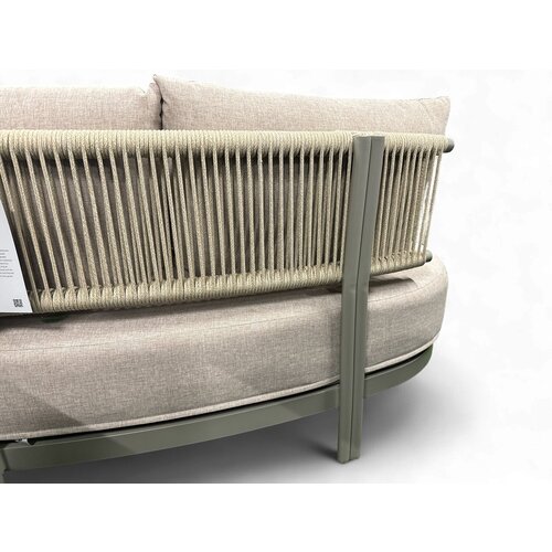 Mondial Living Liberia Rundsitz 5-teilig - Allwetter - 4,20 Meter lang