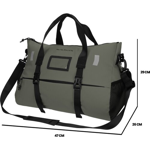 Norlander Norlander Weekend Bag with Shoe Compartment - Green - 35 Liters
