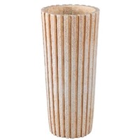 PTMD Blumentopf Marijus - Creme - Ø20 x 45 cm