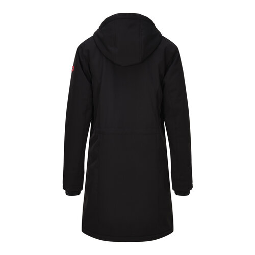 Nordberg Nordberg GITTE - Langer Wintermantel - Damen - Schwarz - Größe XXL