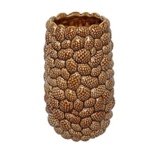 Countryfield Countryfield Vase Tannenzapfen - Braun - 19 x 34 cm Countryfield Countryfield Vase Tannenzapfen - Braun - 19 x 34 cm