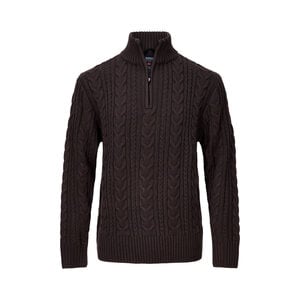 Nordberg Outdoor Maglione Nordberg Kol Half Zip - Uomo - Marrone - Taglia XXL