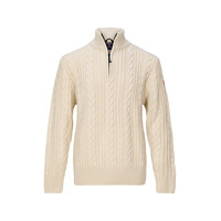 Nordberg Kol Sweater Half Zip – Herren – Off White – Größe 3XL