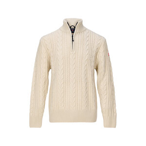 Nordberg Nordberg Kol Sweater Half Zip – Herren – Off White – Größe 4XL Nordberg Nordberg Kol Sweater Half Zip – Herren – Off White – Größe 4XL