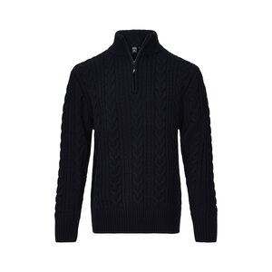 Nordberg Nordberg Kol Sweater Half Zip - Heren - Navy - Maat L